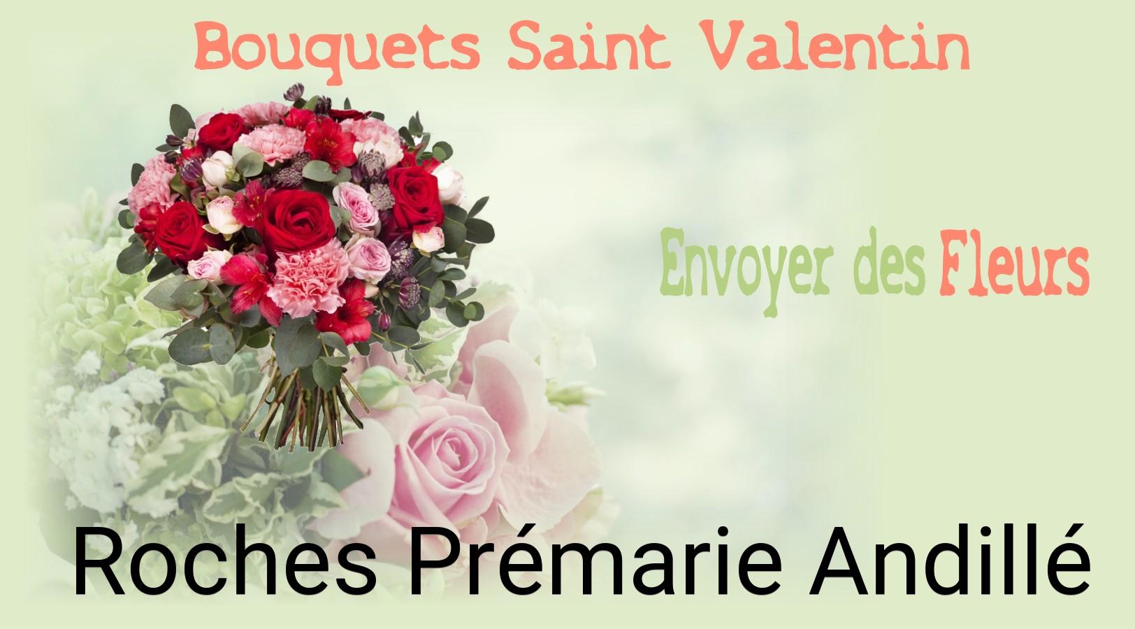 Roses de Saint-Valentin livrées à Roches-Prémarie-Andillé