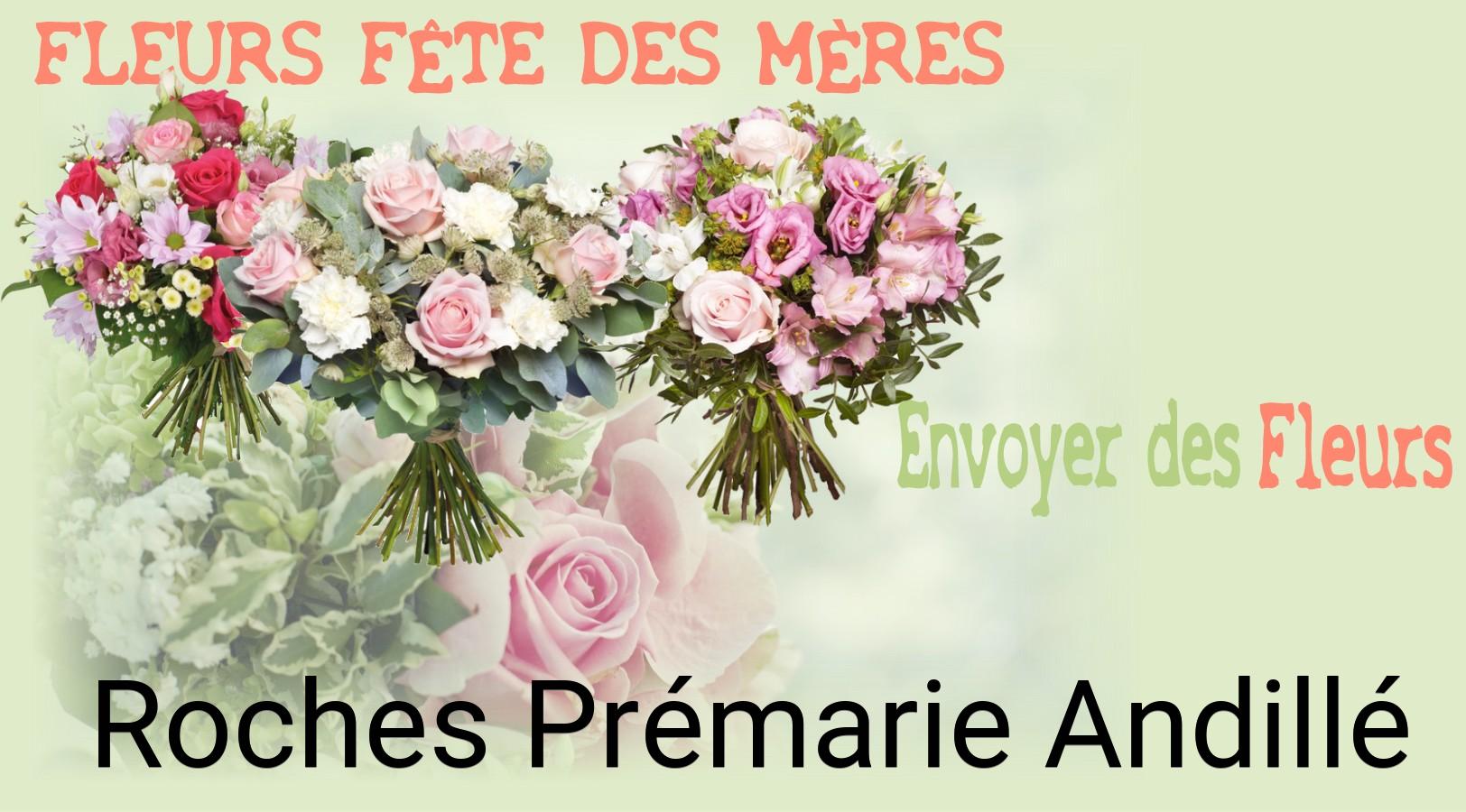 Bouquet de Fête des Mères livré à Roches-Prémarie-Andillé